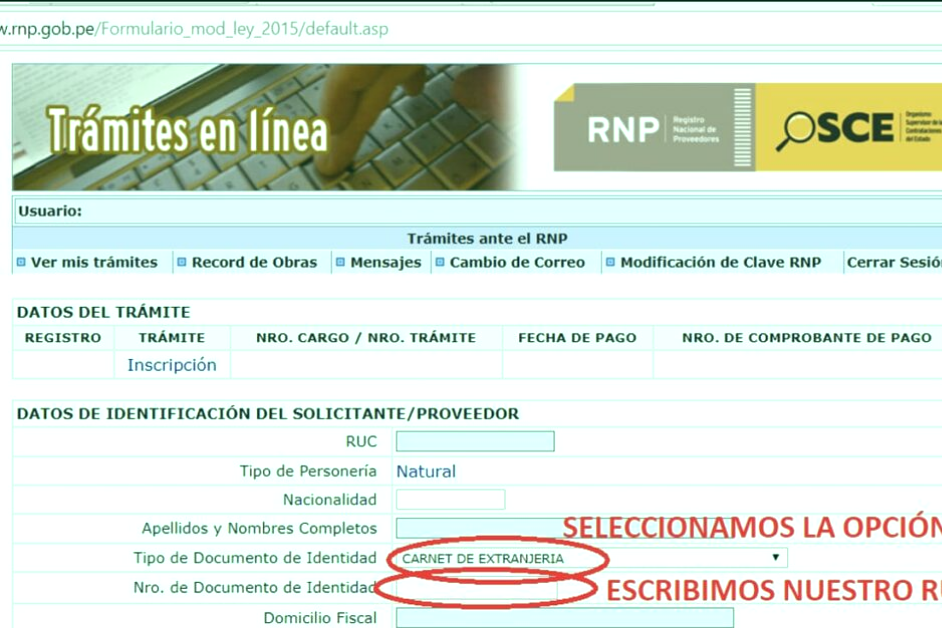 como llenar el formulario de inscripcion al rnp todo peru 10